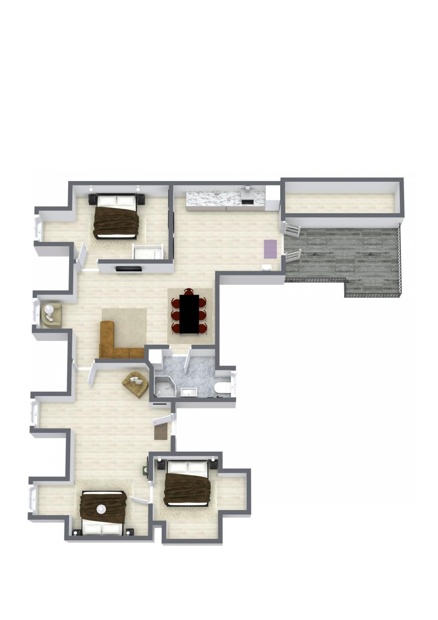 Luxury Apartment W Privat Rooftop Terrace - Cph C Копенгаген Экстерьер фото